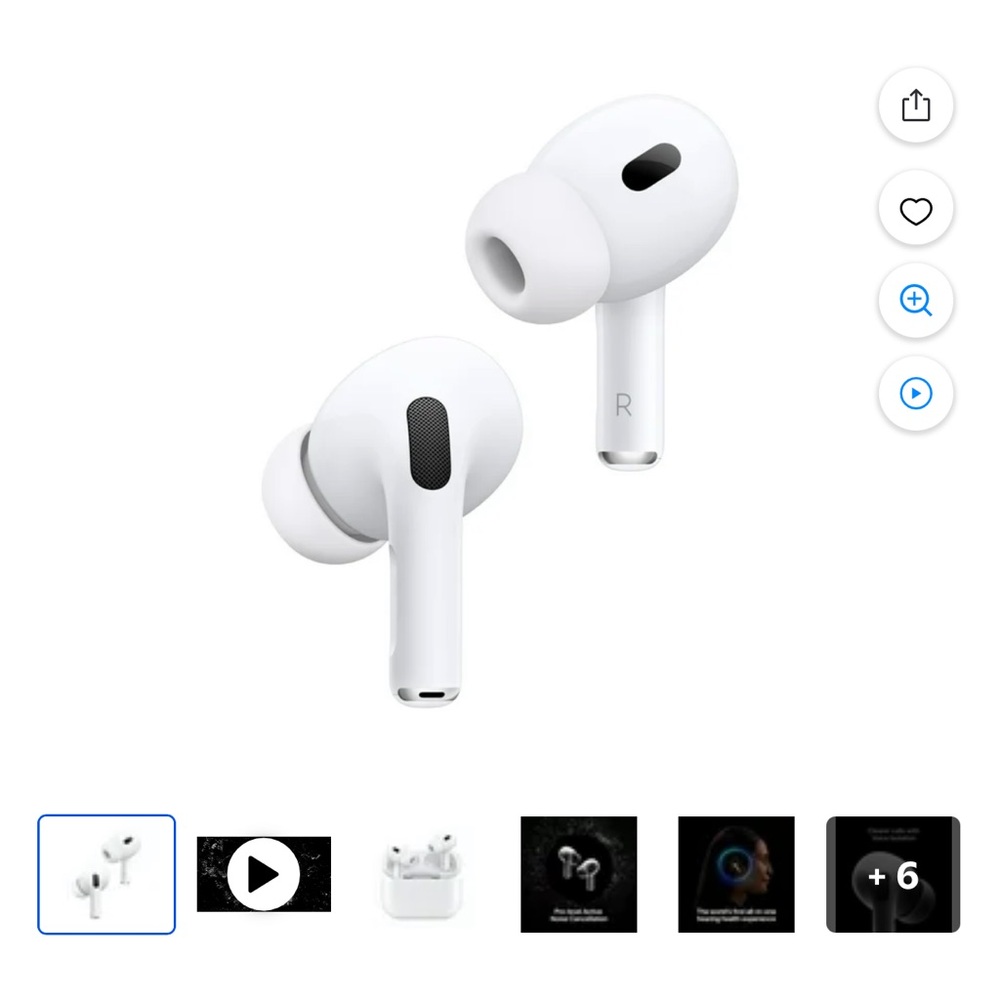 Apple White Earbud Headphones